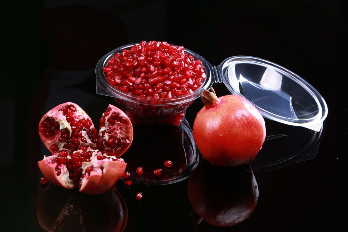 Obstschüssel mit Klappdeckel